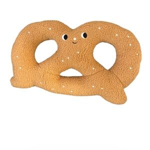 Smiley Pretzel Plush Toy